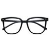 New black anti-blue glasses women's ultra-light Square flat glasses Net red transparent glasses frame Korean glasses wholesale
