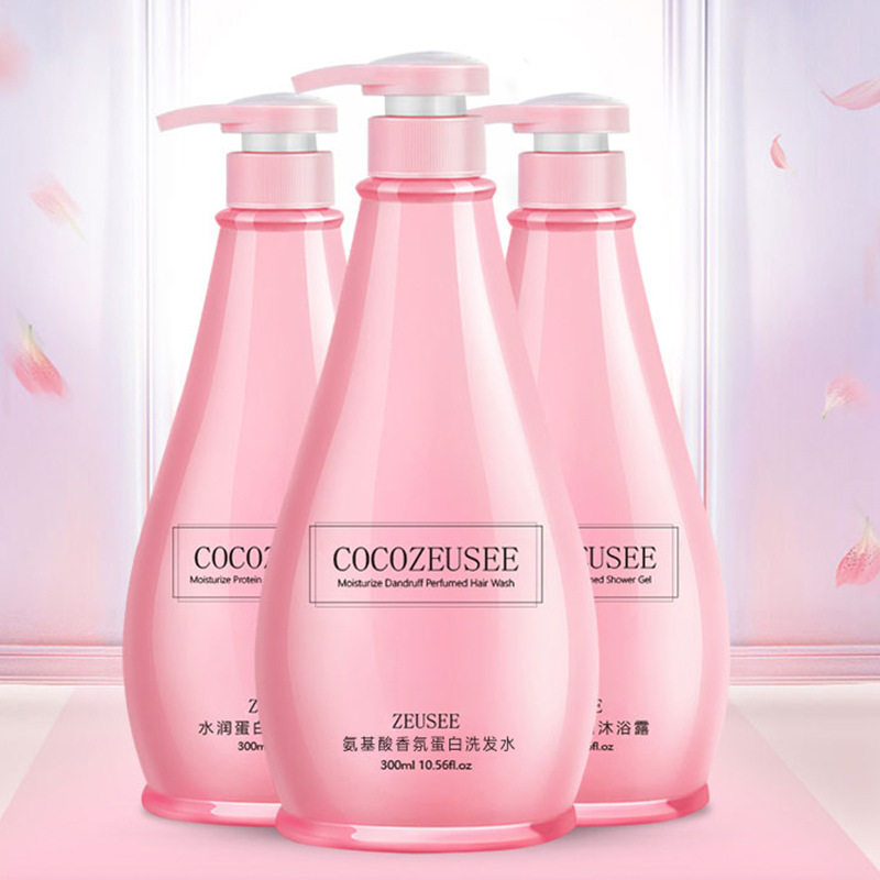 COCO ZEUSEE Shampoo Conditioner Body Soap Set Shampoo Wash & Protect Products