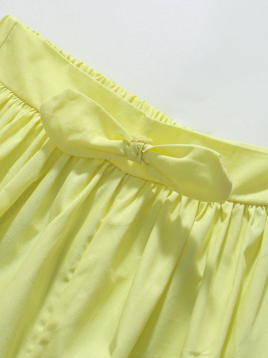 New Summer Girls' Set, [Style] Cartoon Top & Shorts, Kids' Pants Set