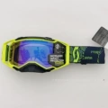Black and green frame blue film