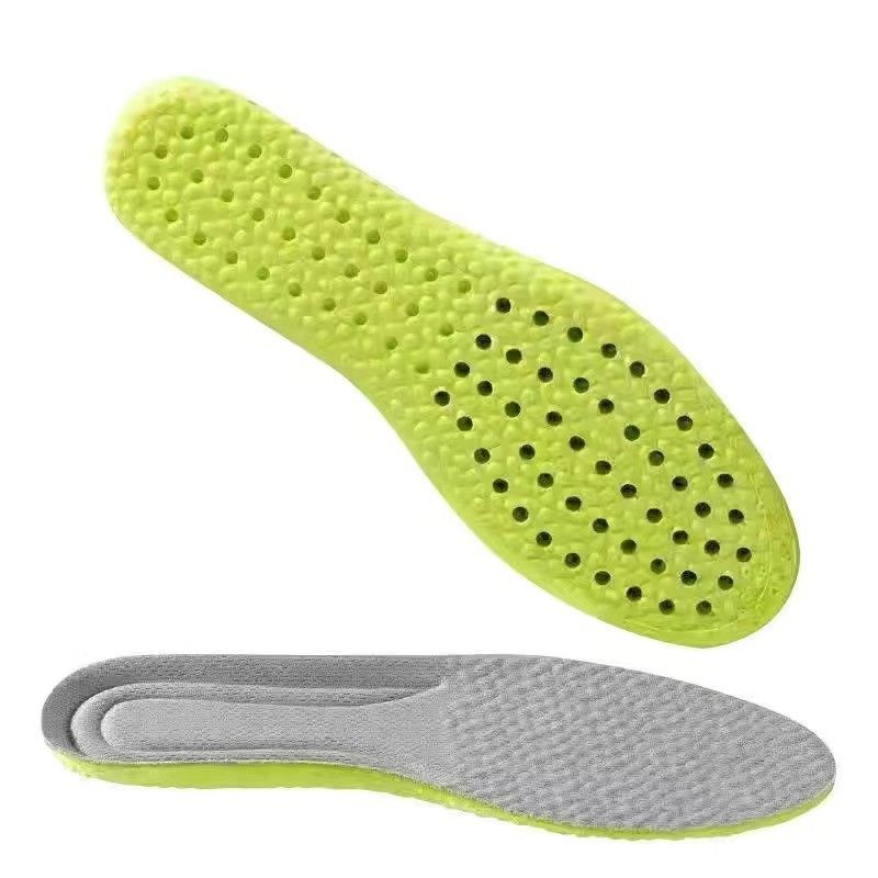 Military training for a long time, standing not tired, stepping on excrement, sports insoles for men and women, sweat-absorbent, breathable, sweat-absorbent, deodorant, shock absorption, increased increase
