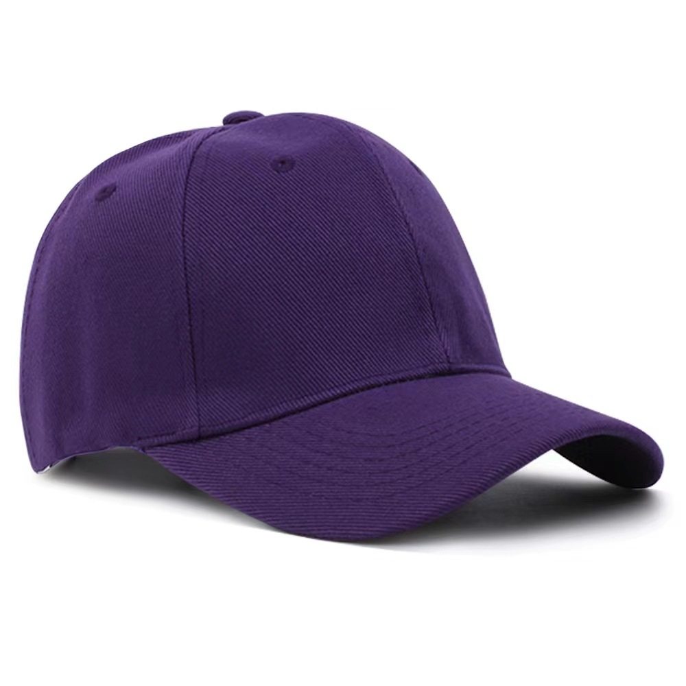 棒球帽纯色光板刺绣印花logo鸭舌帽工厂现货批发户外活动广告帽