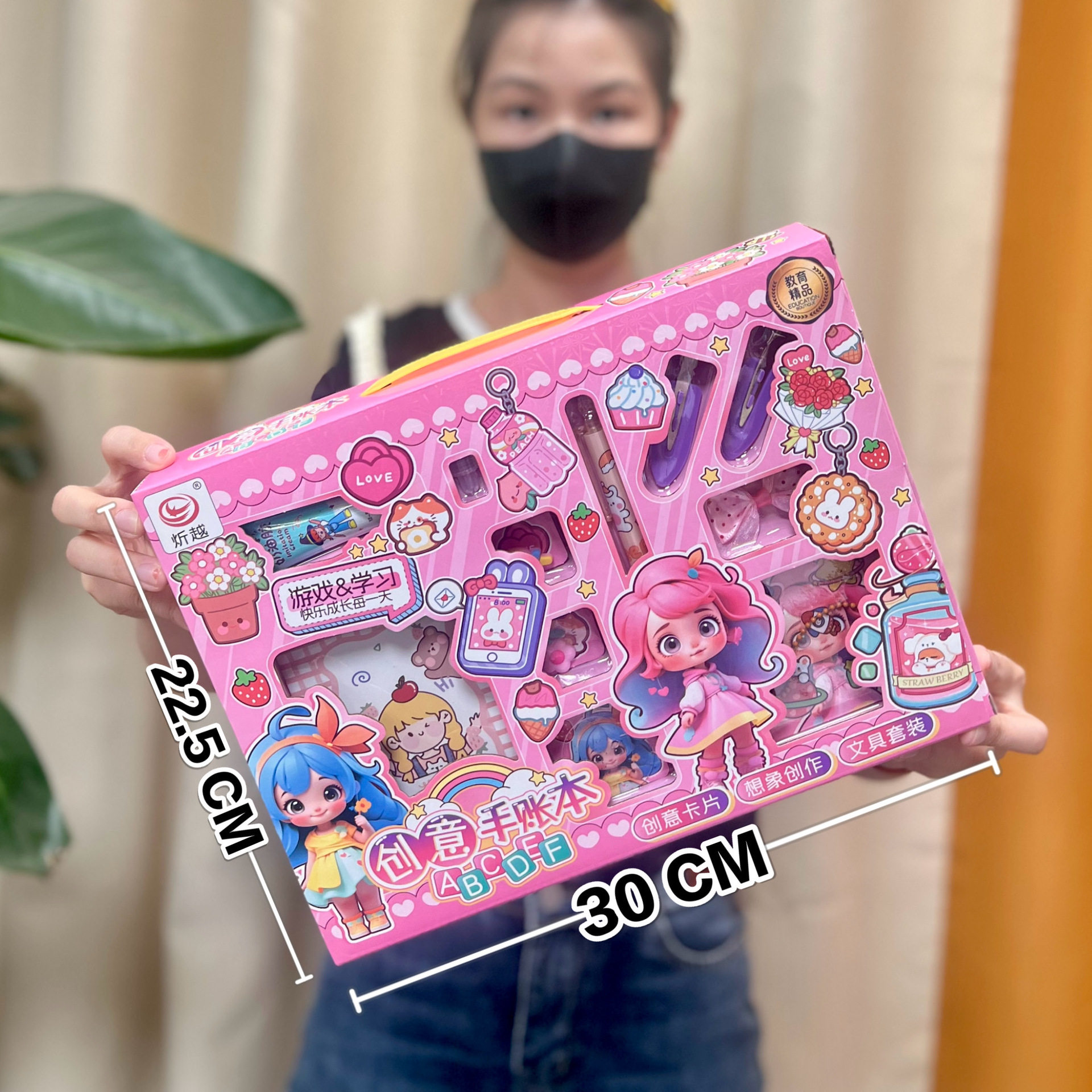 儿童仿真厨房过家家玩具蔬菜水果食物冰箱套装女孩玩具机构礼品