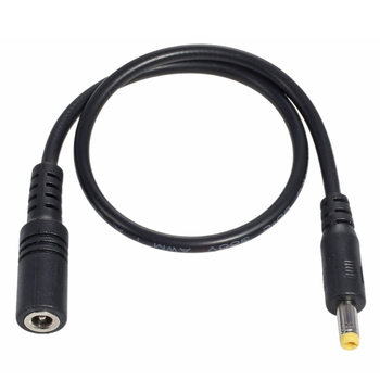 4x1.7 male-female extension cable DC4.0mm computer handheld CD Walkman Charger power adapter cable 30cm