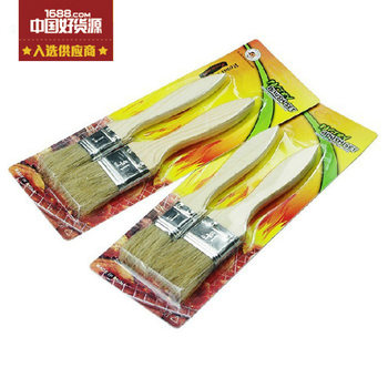 Factory supply pot press barbecue brush pig hair oil brush food brush cooking brush baking two pack P101