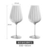 Modern simple glass red wine glass high-looking creative big belly glass white wine glass goblet champagne glass water Cup