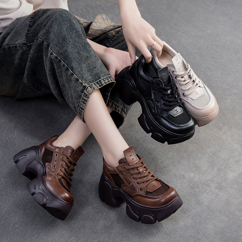 Giày Dép Sandal Nữ Tăng Chiều Cao Thoáng Khí Hàng Mùa Hè