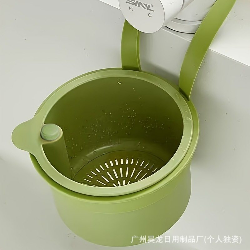 Hanging Sink Drain Basket Daily Fruit Cleaning Utensils Household Removable Kitchen Food Residue Filter
