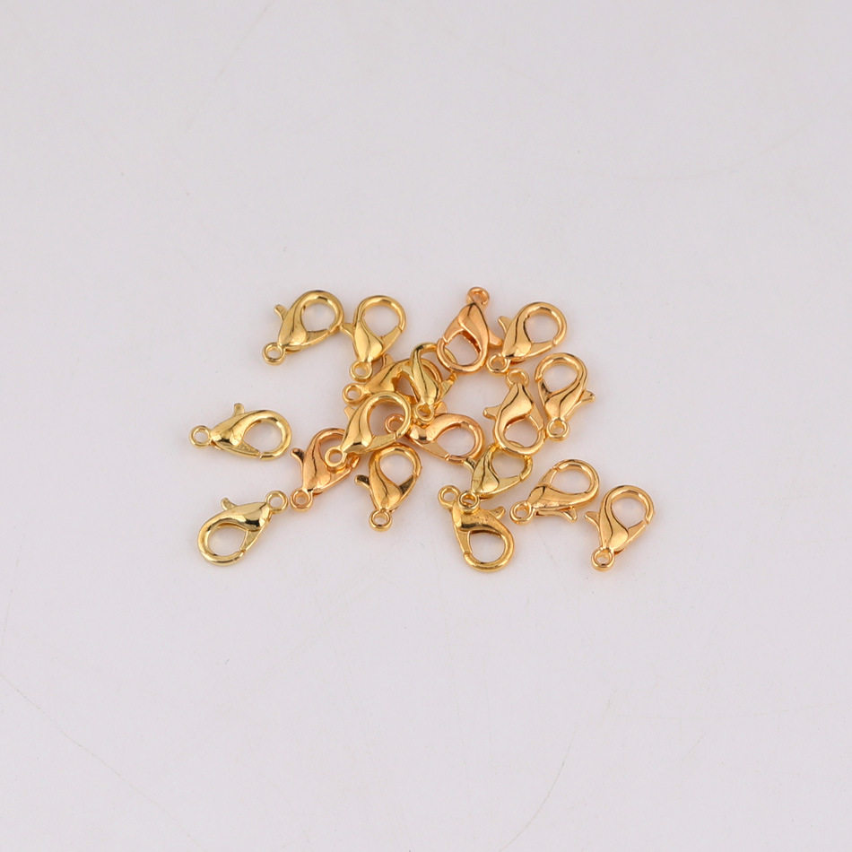 金属合金龙虾扣diy饰品手链项链收尾连接扣多色多规格材料配件