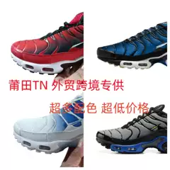 Cross-Border Putian Tn Generation Export Air-Cushion Shoes Export European Station Shock-Absorbing Men's Shoes Couple Air-Cushion Running Shoes Wholesale