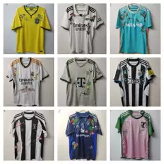 Embroidered Real Madrid Jersey Barcelona Paris Manchester City Arsenal Ohhohohohhoohoho Juventus Miami Jersey