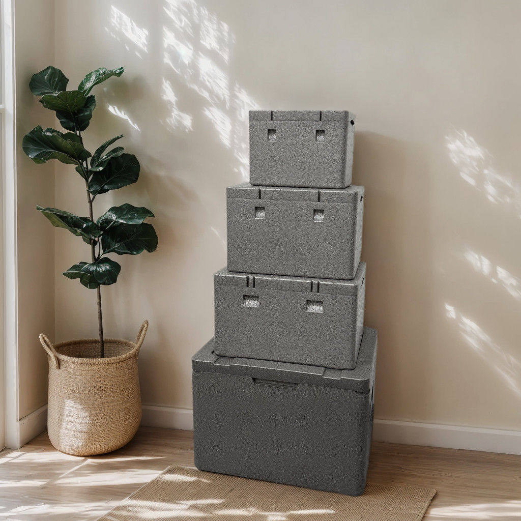 Epp Insulated Box Commercial Stall Takeout Box Freezer Insulated Box Car High Temperature Resistant Rectangular Ice Cube