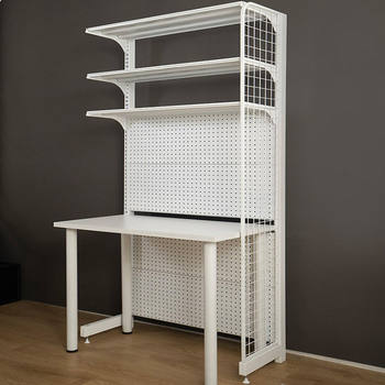 Perforated Board Bookshelf Hardware Side Net Girl's Cloakroom E-Sports Room Kidsren's Grids Accessories Supermarket Shelf Side Net