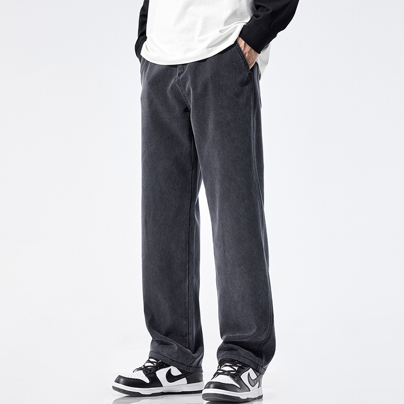 Quần Nam Chất Liệu Jean Bò Hàng Mùa Xuân Thu Đông