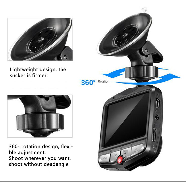 Cross-Border Xingtu Shield Dashcam Foreign Trade Gift High-Definition Recorder Popular Model Tf Card Single Lens