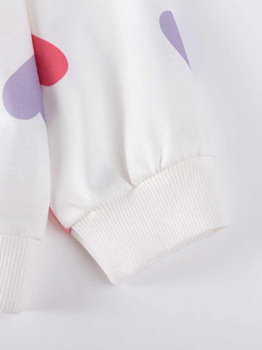 Girls' Autumn Long-Sleeve Hoodie from Source Factory, Cute Baby Top