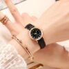 Cross-Border Hot-Selling Watch for Female Students Korean Version Simple and Cute Junior High School Retro Literary Thin Strap Small Dial Couple Watch