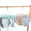 32 Clip Clothes Hanger Plastic Multifunctional Clothes Hanger Multi-Head Drying Rack Intimates Intimates Socks Drying Clip Clothes Hanger Wholesale