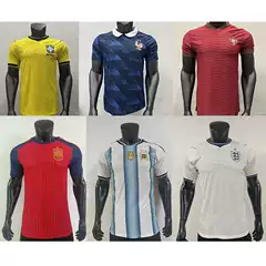 2026 France England Portugal Argentina Spain Japan Brazil Jersey Football Uniform Player Version Top