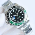Green left handle black side