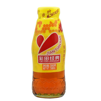 [Free Shipping] Caitian Honey Syrup 380G/Bottle Classic Honey High Concentration Syrup for Baking, Grilling, and Roasting