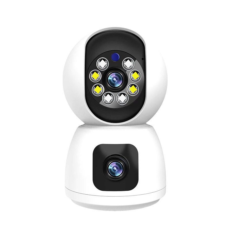 Home camera binocular monitoring remote visual monitor 2 million voice intercom indoor monitoring camera