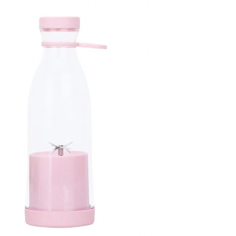 USB无线充电6叶刀头便携式榨汁机果汁 跨境家用榨汁杯