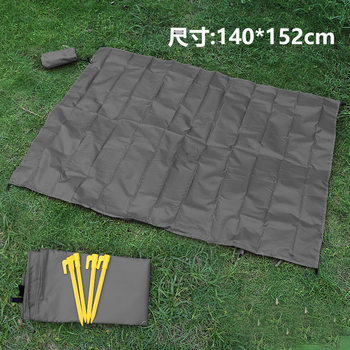 2020 outdoor camping pocket picnic mat foldable lawn moistureproof mat waterproof convenient beach mat 1.4*2m