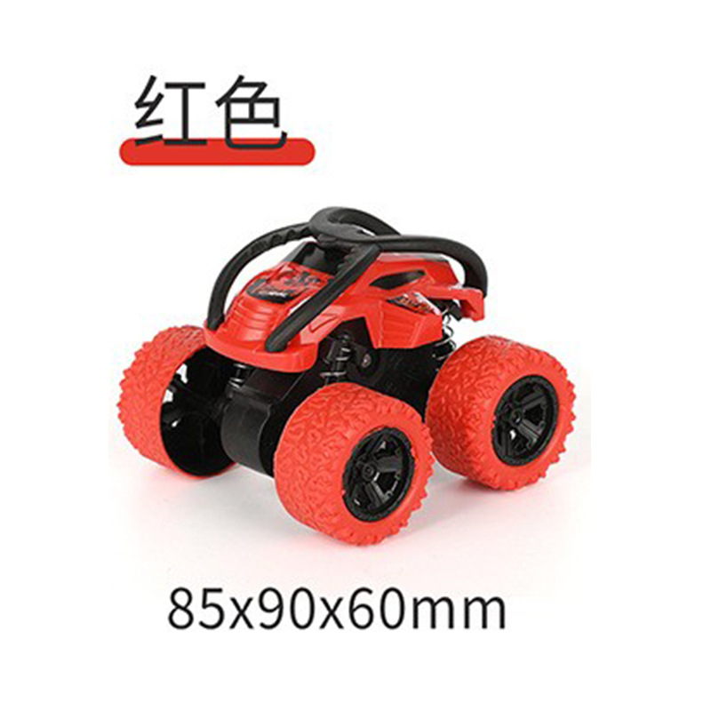 儿童玩具挖掘机惯性四驱车特技越野车男孩玩具车小孩地摊摆摊批发