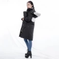 01 women's black and white hair
