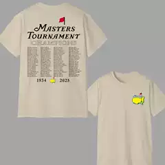 [Cross-Border European Code] the Masters Golf T-Shirt, New Version Augusta