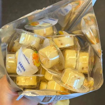 Special Sale 500g Prebiotic Fruit Cheese Cheese Block Soufflé High Iron Cheese Casual Snacks 15g Wholesale