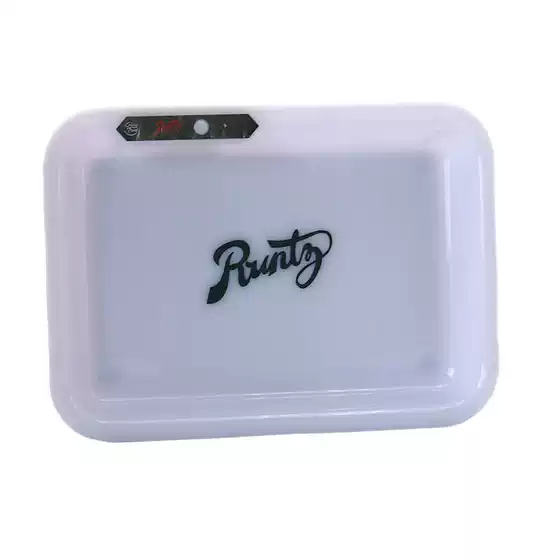 Spot New Runty Plastic Tray Small Luminous Led Cigarette Tray USB Charging Custom Logo