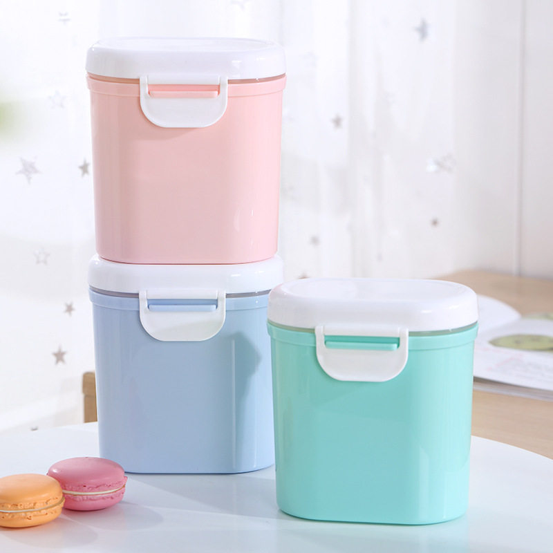 Factory direct milk powder box new spill-proof baby milk drinking artifact large capacity milk powder storage tank sealed box