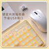Langtu LT600 mechanical feel mute wireless keyboard notebook office waterproof gift keyboard mouse suit