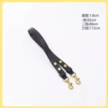 Black antique gold 1.8cm wide •three levels of adjustment