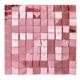 Cross-border wind plate round translucent birthday party party supplies venue layout decoration flash background wall