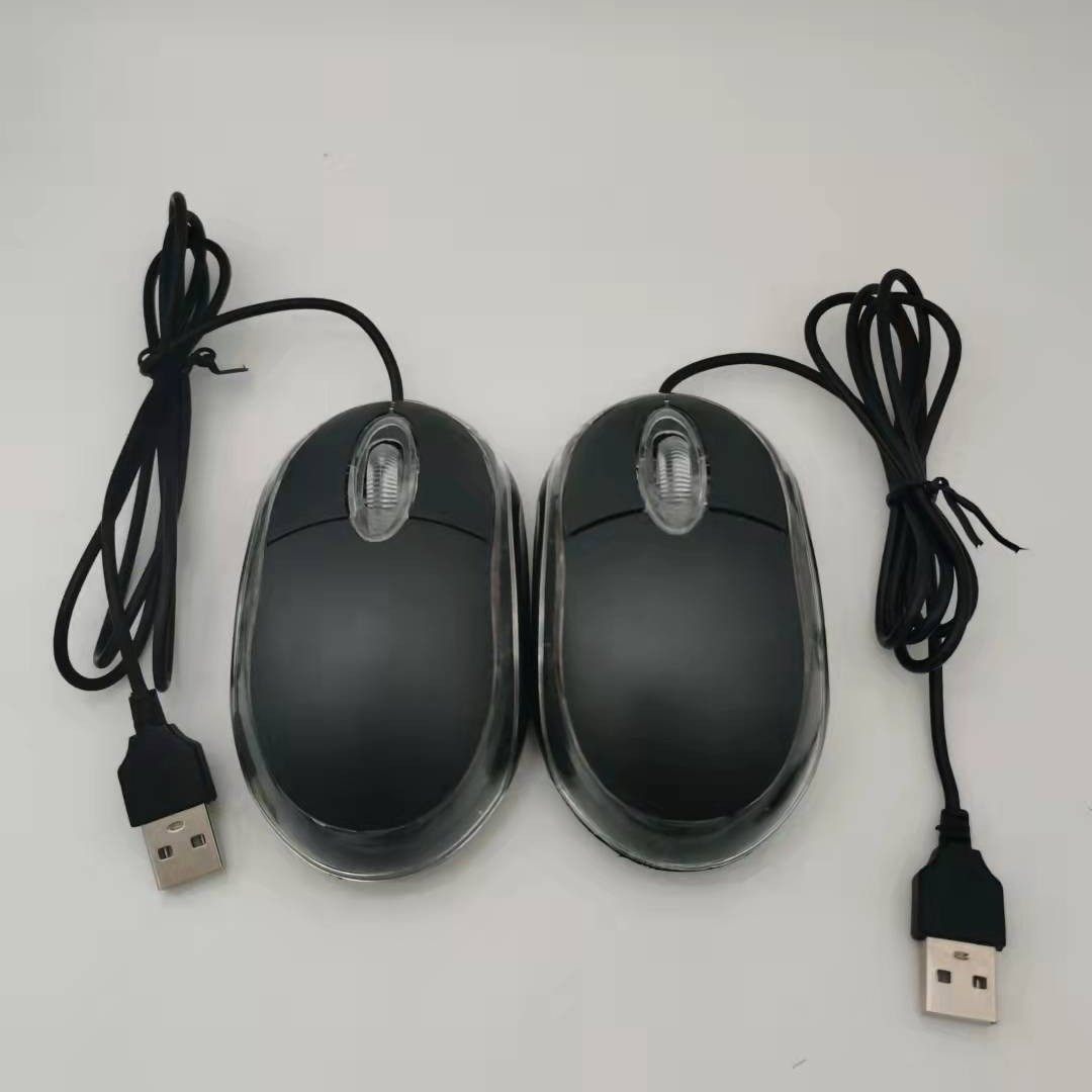 Factory in stock wired mouse colorful small photoelectric factory wholesale e-sports mouse business home office mouse