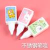Student Correction Fluid Correction Fluid School Supplies Correction Fluid Large Capacity Girly Heart Cute Simple White Correction Fluid