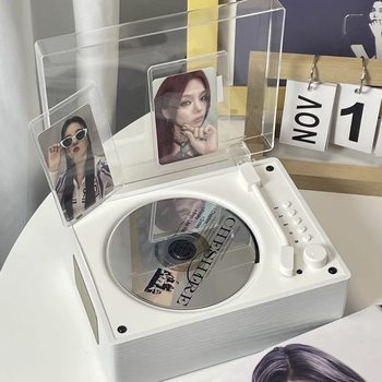 Cross-Border Popular Retro Cd Player Portable Music Album Bluetooth Speaker Player Cd Disc Birthday Gift