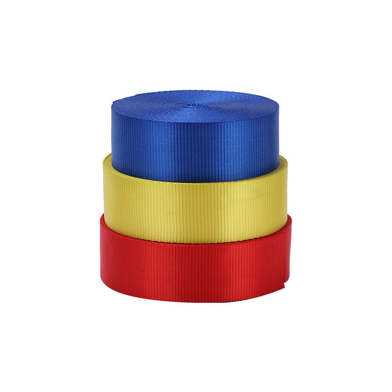 Polyester Webbing Wholesale 6cm Polyester High-Strength Safety Belt Colorful Polyester Webbing