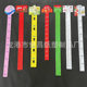 Factory wholesale pp transparent frosted plastic shelf food display supermarket convenience store advertising plastic hanging strip
