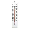 Indoor and Outdoor Environment, Glass Red Oil Traditional Type, Household Garden Greenhouse, Hanging Plastic Shell Thermometer