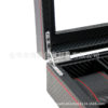 Export Spot Wholesale 12-Position Carbon Fiber Watch Storage Display Box Leather Watch Case Pu Watch Case Wholesale