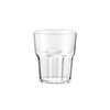 Acrylic Plastic Beer Cup PC Drop-Resistant Thickened Wine Glass Transparent Octagonal Cup KTV Bar Household Restaurant Cup