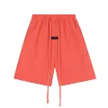 Coral red shorts