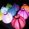 Christmas New Year Lantern Festival Spring Festival Lantern Led Light Battery Lantern Wedding Paper Handheld Lantern 30cm Warm Light Festive