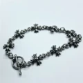 Klx square cross bracelet [ot buckle]
