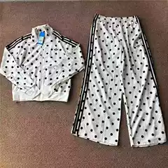 Cross-Border Version of the New Spring Clover Print Striped Polka Dot Stand-Collar Jacket for Women, Slim-Fit Sun Protection Coat