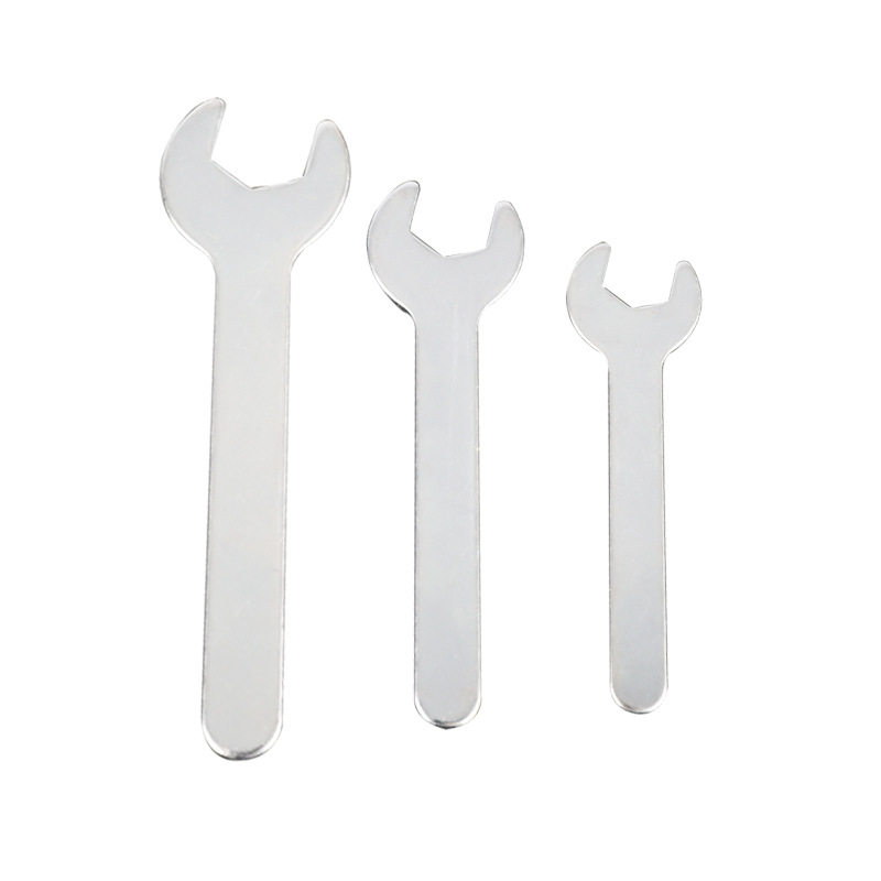 厂家供应单头开口扳手 冲压小扳手 便宜铁皮板手 一次性单头扳手